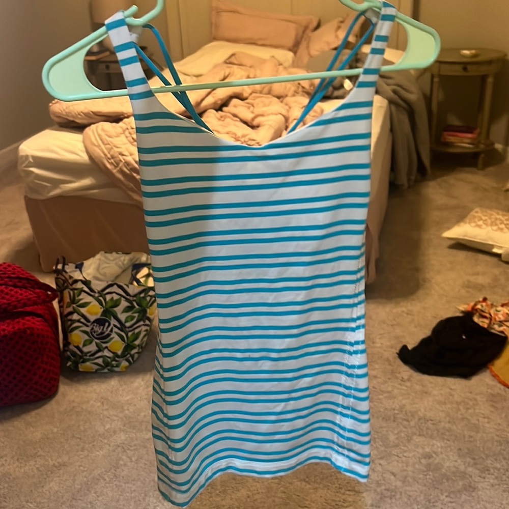 LuluLemon striped tank